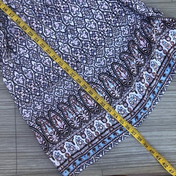 Hope & Harlow Sleeveless Boho Print Dress - Picture 9 of 10